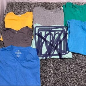 Bundle of 6 Colorful womans T-Shirt Set size xxl